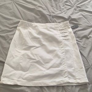 White Skort